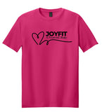 JoyFit Pink or Black Unisex T-shirt