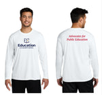 Education Champions Men’s Long Sleeve Performance Crew-neck
