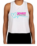 JoyFit White Crop Top Tank