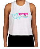JoyFit White Crop Top Tank