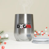 The World's Best Dog Pa - Wine Tumbler