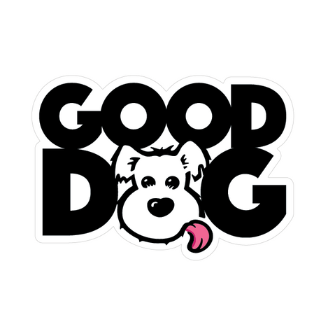 Good Dog Graphic Sticker